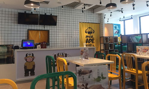 飯猩人 白領都愛的時尚快餐店設計揭秘